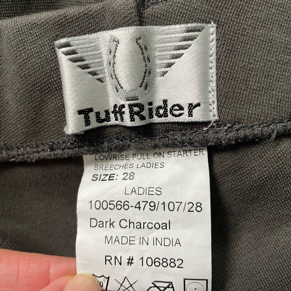 Tuff Rider Riding Breeches with Knee Patches - Picture 3 of 3
